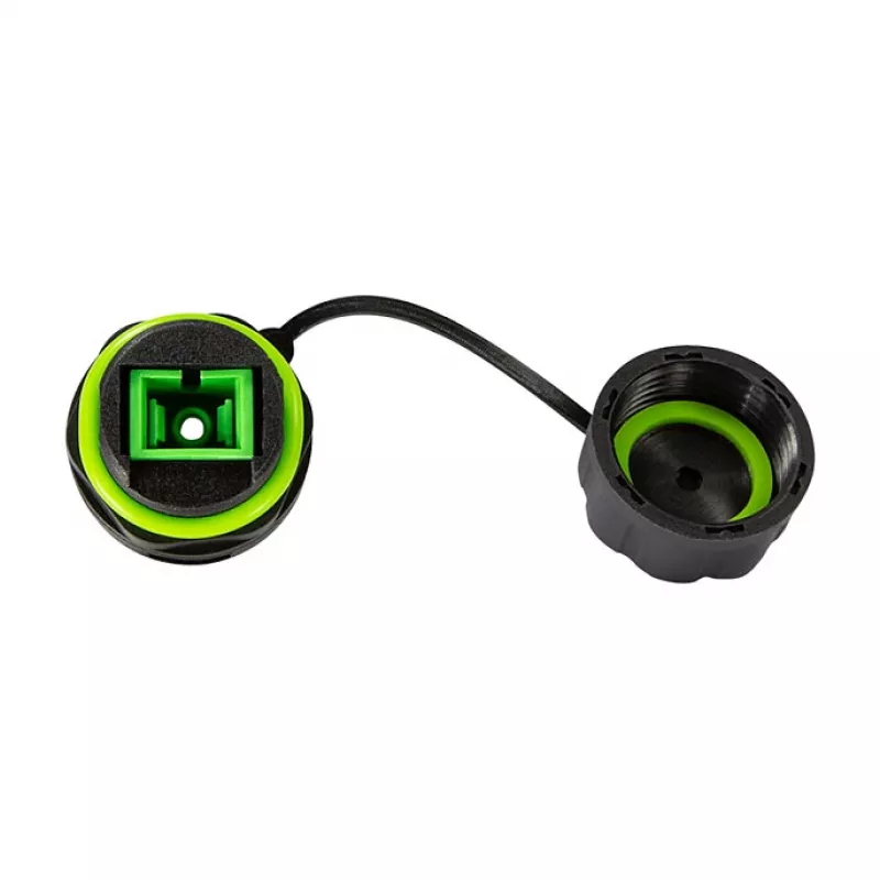 LOGILINK Conector de fibra ótica exterior simplex SC com tampa de proteção contra pó