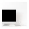 LOGILINK PA0253 Tomada de parede com 1 tomada Schuko, 1 porta de carregamento USB-A e 1 USB-C, 3,1 A, branco
