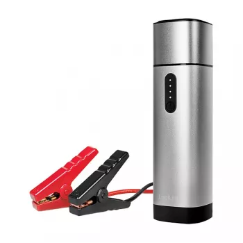 Logilink PA0266 Arrancador e powerbank, 10000 mAh, 12V/400A pico, USB-C PD, lanterna LED