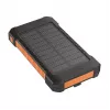 LogiLink PA0321 power bank solar 6000 mAh com USB-C, IP65, preto