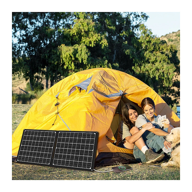 LOGILINK PA0341 Painel Solar Dobrável - 30W, USB-C & USB-A & saída DC, monocristalino, IPX4 resistente a salpicos