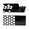 LogiLink PN110B Painel de rack ventilado 19 polegadas 1U preto RAL 9005