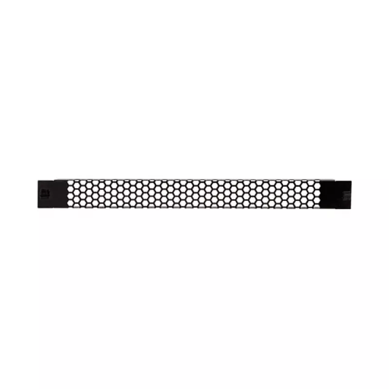 LogiLink PN110B Painel de rack ventilado 19 polegadas 1U preto RAL 9005