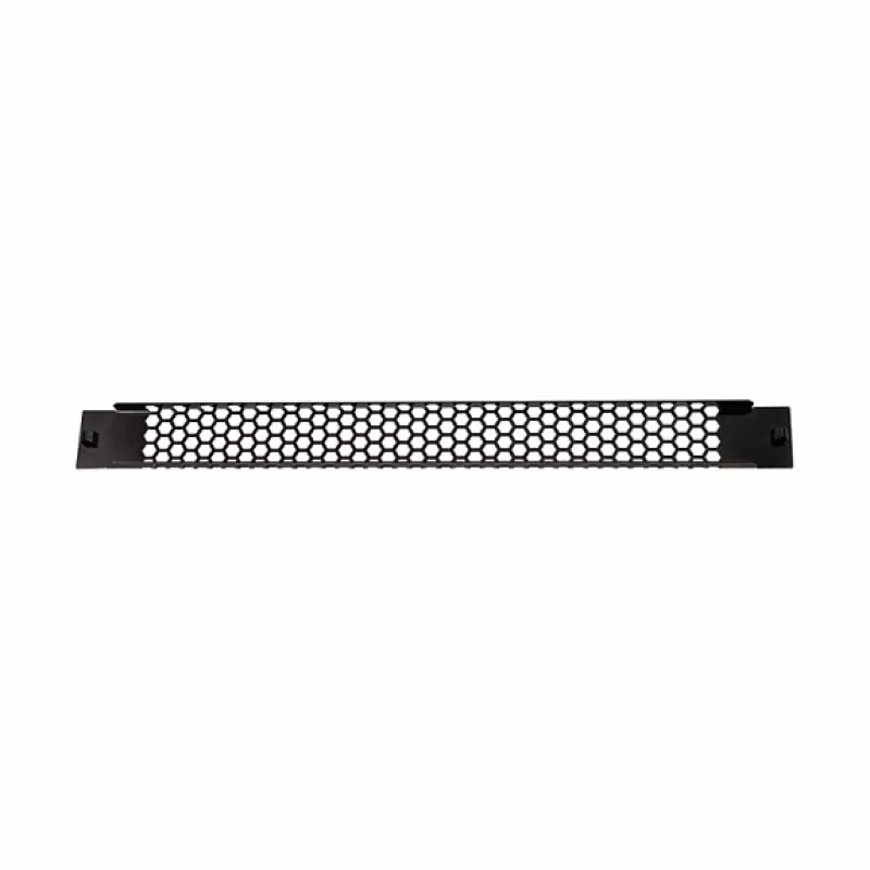LogiLink PN110B Painel de rack ventilado 19 polegadas 1U preto RAL 9005