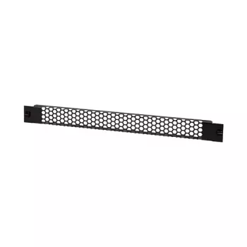 LogiLink PN110B Painel de rack ventilado 19 polegadas 1U preto RAL 9005