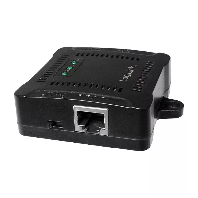 LogiLink POE005 Splitter PoE, 1 porta Gigabit, 24W máx, saída DC 5/9/12V