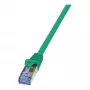 LogiLink PrimeLine cabo de rede Cat.6A S/FTP, 1m, verde