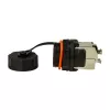 LogiLink Professional Cat.6A STP Keystone Jack RJ45, IP68 Industrial Outdoor, sem ferramentas, zamac, preto
