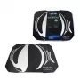 LogiLink Q1 Mate tapete de rato gaming XL – microtecido, base de borracha antiderrapante, bordas costuradas, tapete de secretária preto