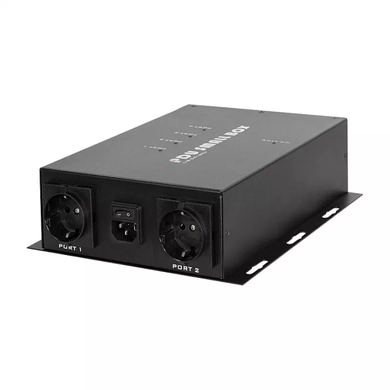 LogiLink Caixa PDU IP inteligente 4 tomadas (PDU4S01) – tomadas Schuko com controlo e monitorização remotos