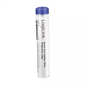 LogiLink fio de solda, sem chumbo, Sn99.3Cu0.7, 1 mm, 12,5 g caixa distribuidora
