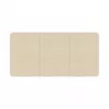 Tampo de mesa LogiLink, dividido em 3 partes, 1200x600 mm, madeira natural
