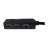 Cabo de extensão ativo USB 3.0 LOGILINK UA0262, USB-A macho para 4x USB-A fêmea, 10m, preto