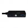 Cabo de extensão ativo USB 3.0 LOGILINK UA0262, USB-A macho para 4x USB-A fêmea, 10m, preto