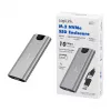 LogiLink UA0439 caixa para SSD USB 3.2 Gen 2 USB-C para PCIe NVMe