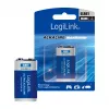 Pilha alcalina LogiLink Ultra Power 9V, pack de 1 blister