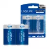 LogiLink Pilha alcalina Ultra Power D LR20 pack de 2 blister
