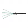 LogiLink Cabo de patch Ultraflex SlimLine Cat6a S/FTP, 2 m, preto (CQ9053S)