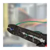 Alicate de cravar universal LOGILINK para terminais isolados com conjunto de terminais