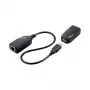 LOGILINK extensão USB 2.0 Cat.5, 50 m, pigtail, preto