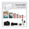 Carregador Logilink USB-A/C 65 W GaN, 1x USB-A (QC), 1x USB-C (PD), branco