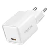 LogiLink Carregador USB-C 20 W GaN, 1 porta, USB Power Delivery, branco