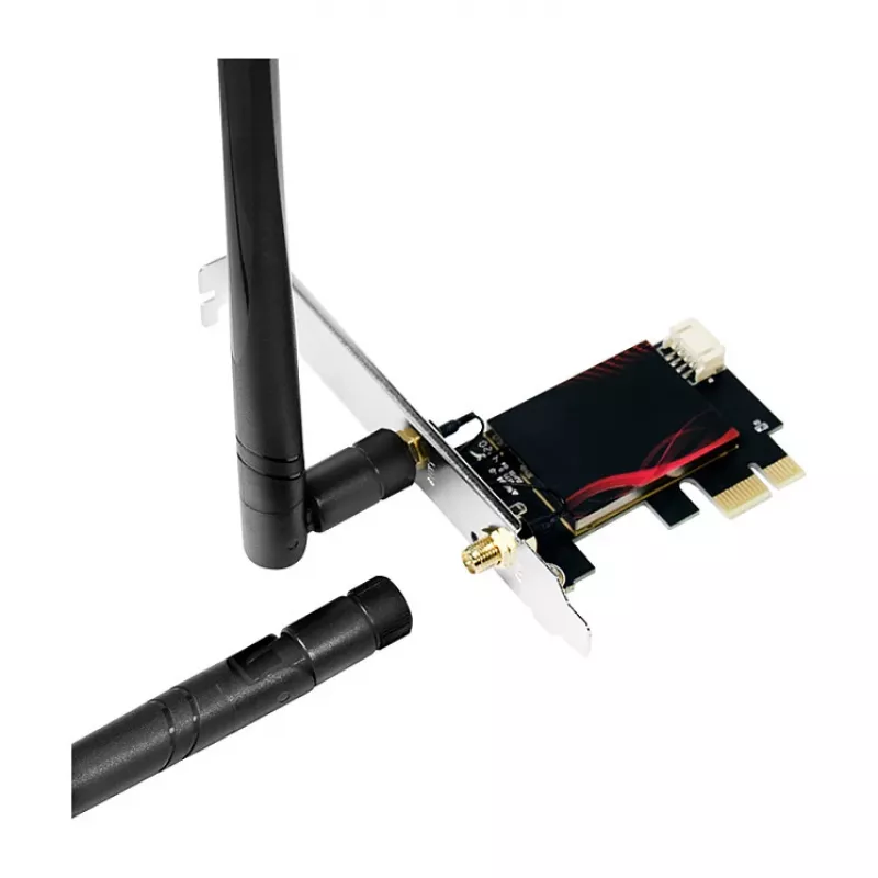 LogiLink WL0248 placa PCI-Express Wi-Fi 6E com Bluetooth, 2,4/5/6 GHz