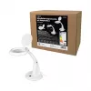 LogiLink WZ0059 lâmpada com lupa LED com suporte de secretária, 3 dioptrias, 40 LED, 6,5 W