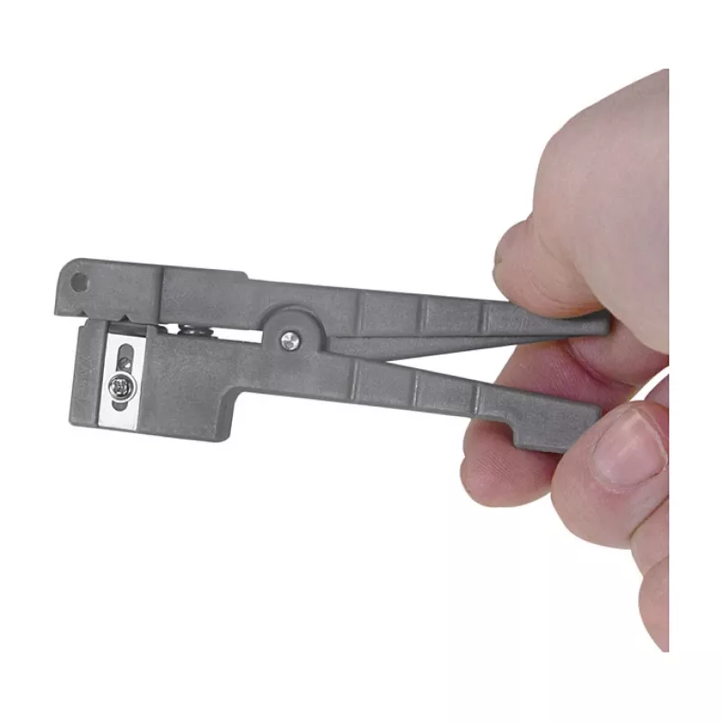 LOGILINK WZ0063 Ferramenta Universal de Descasque de Cabo para Fibra Ótica, Cabos Coaxiais e de Cobre até 3,2 mm