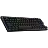 Teclado USB com fios Logitech 920-012134 - tamanho completo QWERTY - preto