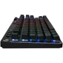 Teclado USB com fios Logitech 920-012134 - tamanho completo QWERTY - preto
