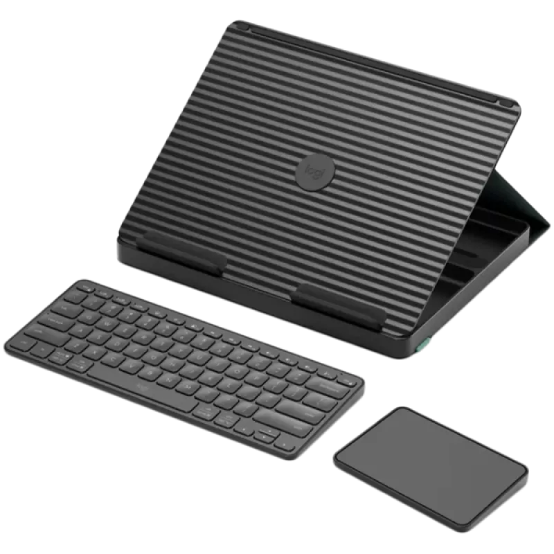 Logitech Casa Pop-Up Desk - Conjunto portátil de teclado e touchpad