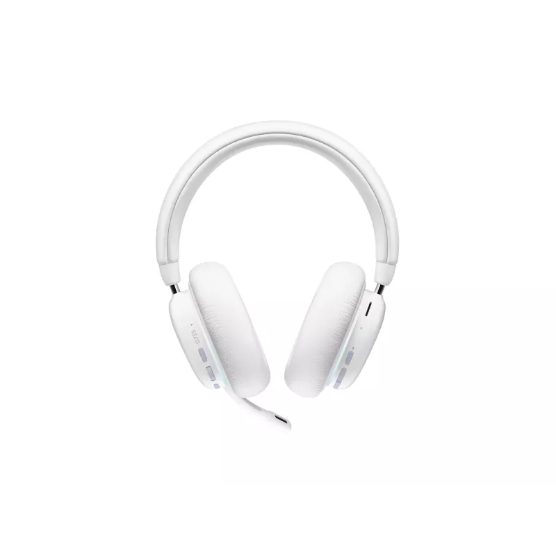 Headset de gaming sem fios Logitech G G735 - White Mist