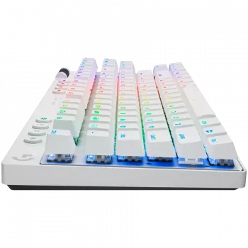 Teclado de gaming mecânico sem fios Logitech G PRO X TKL - layout nórdico (QWERTY) - LIGHTSYNC RGB - interruptores táteis GX Brown - preto