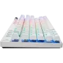 Logitech G PRO X TKL Lightspeed teclado gaming sem fios, QWERTY nórdico, retroiluminado, 2,4 GHz/Bluetooth, interruptores táteis, branco