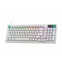 Logitech G316 X 98 Teclado mecânico compacto para gaming, GX Brown Tactile, LIGHTSYNC RGB, Branco, Layout alemão
