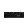 Logitech G512 Carbon teclado mecânico gaming - GX Brown tátil, LIGHTSYNC RGB, USB passthrough, alumínio aeronáutico, tamanho completo