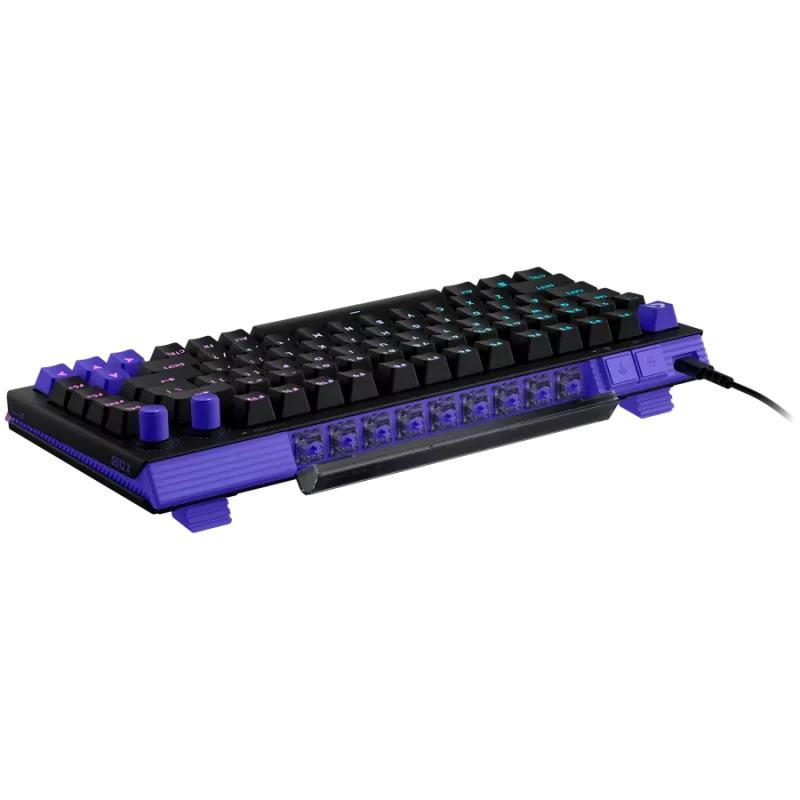 Teclado de gaming mecânico Logitech G512 X 75 - preto - US International - USB