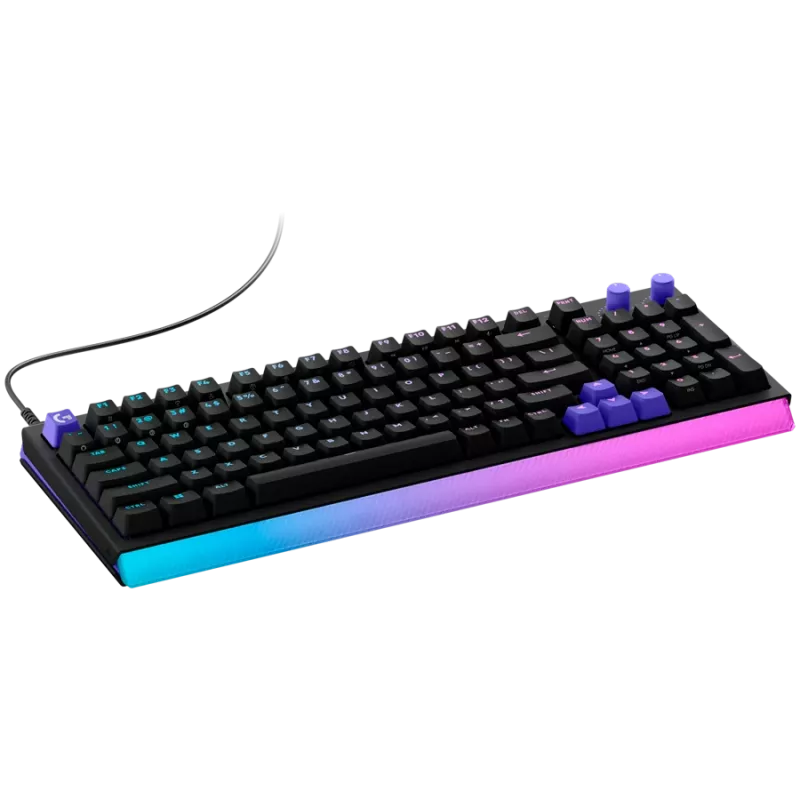 Teclado de gaming com fios LOGITECH G512 X 98 - PRETO - US INT'L - USB - TÁTIL