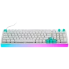 Teclado de gaming com fios LOGITECH G512 X 98 - branco - US International - USB - tátil (GX Brown)