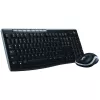 Conjunto sem fios Logitech MK270 – teclado e rato RF 2,4 GHz tamanho normal (preto)