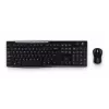Conjunto sem fios Logitech MK270 – teclado e rato RF 2,4 GHz tamanho normal (preto)