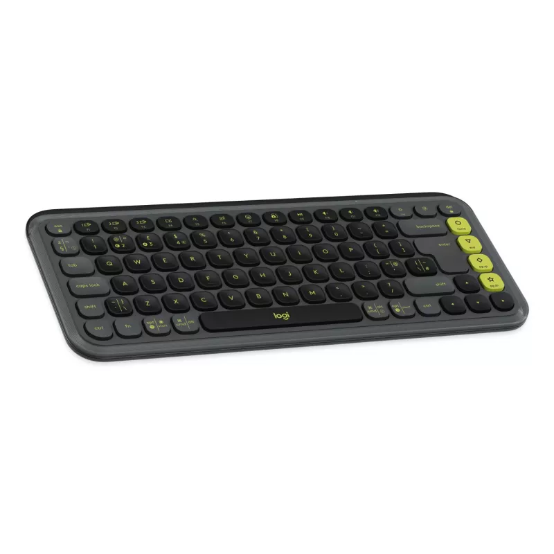 Logitech POP Icon Keys Teclado sem fios, Graphite (UK)