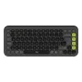 Logitech POP Icon Keys Teclado sem fios, Graphite (UK)