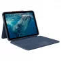 Logitech Rugged Combo 4c Touch Classic Blue (CH) capa com teclado e trackpad para iPad 7/8/9