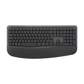 Logitech Signature Comfort Plus Combo MK880 for Business - conjunto de teclado e rato - Full Size - com indicador LED de bateria - sem fios - USB-C, Bluetooth LE - QWERTZ - alemão - grafite