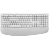 Logitech Signature Comfort Plus MK880 conjunto sem fios - Off-White - US International - Bluetooth - Logi Bolt