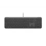 Teclado Logitech Signature Slim Wired K620 for Business - graphite