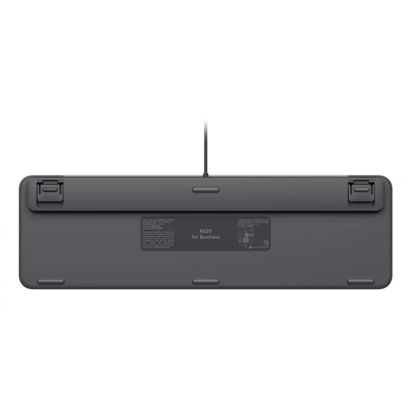 Logitech Signature Slim Wired K620 for Business teclado, layout QWERTZ, grafite
