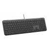 Logitech Signature Slim Wired K620 for Business teclado, layout QWERTZ, grafite